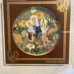 Vintage Hedi Keller 1979 Königszelt Bavaria Christmas Plate -